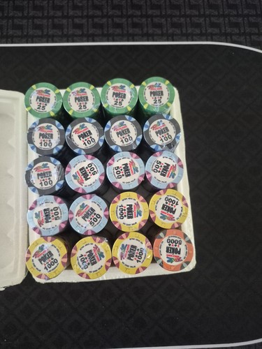500 wsop chips pokerchips - wsop,