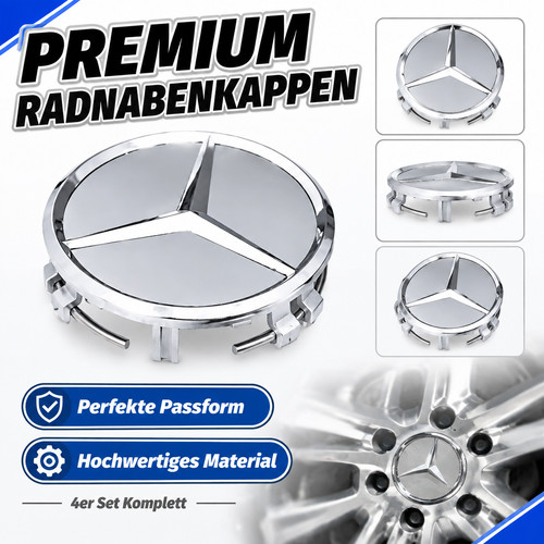 4stk silber nabendeckel für - 4stk,