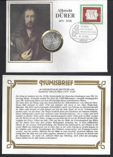Numisbrief albrecht dürer - numisbrief,
