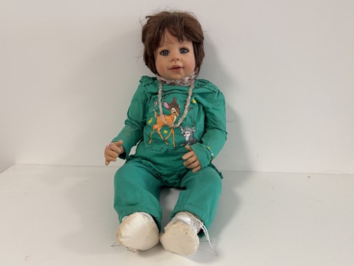 Künstlerpuppe puppe monika - künstlerpuppe,
