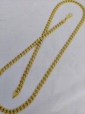 Flachpanzerkette 585 Gelbgold Panzerkette Ketten Halskette L 50 cm