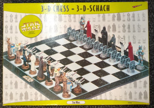 Star wars schach spiel a - 3d, (a