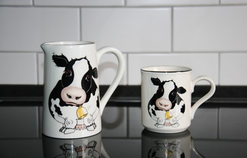 Kaffeebecher milchkrug mit - kaffeebecher, +
