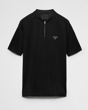 PRADA Poloshirt aus Piqué mit