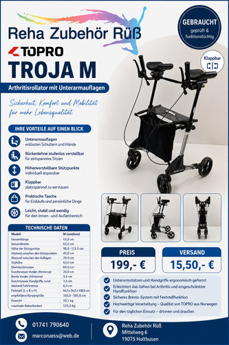 Gehilfe gehwagen topro - gehilfe, troja