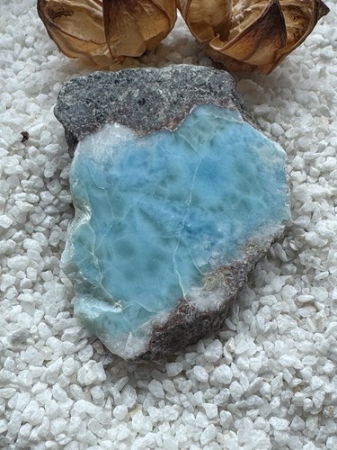 Larimar scheibe heilstein - larimar, scheibe,