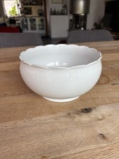 Schüssel Schale Gefäß Porzellan Hutschenreuther Maria Theresia? Weiß Alt