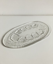 Servierplatte aus Glas mit