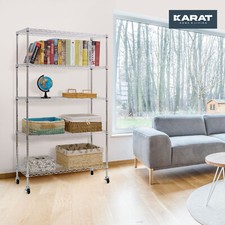 Gitterregal mit Rollen Maya |