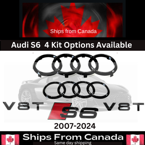 Audi emblem gloss black - audi,