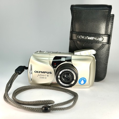 Filmkamera olympus mju zoom - filmkamera, mju-ii