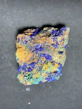 Azurit, Malachit, Grube Hohe Grete, Siegen, Nordrhein-Westfalen