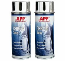 Chromefarbe Chromspray 2x
