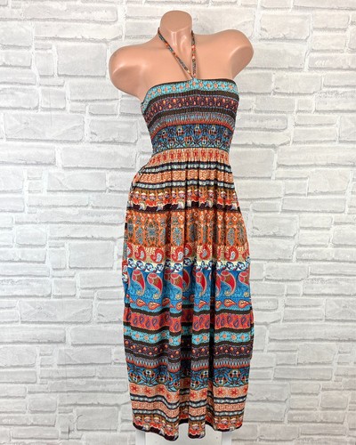 Damen boho kleid - m/l,