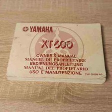 YAMAHA XT600 1991 3YP-28199-A0 Motorrad-Handbuch gebraucht Fahrer Anleitung