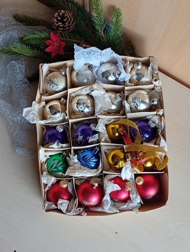Glas kugeln christbaum - glas,