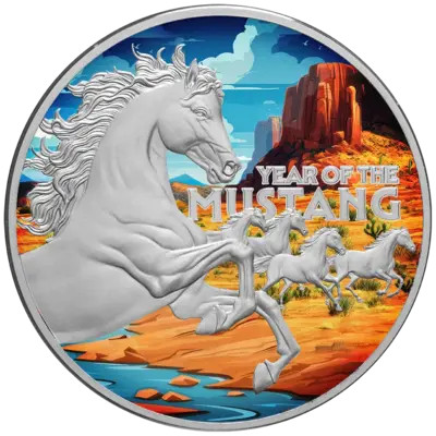 Unze silber american - unze, lunar