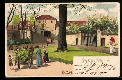 Künstler alfred mailick - künstler-ak,