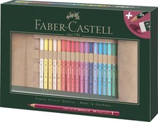 Faber-Castell 110030 Polychromos 30 Künstlerfarbstifte in eleganter Stifterolle