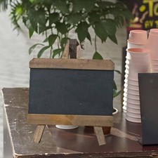 Tisch-Kreidetafel-Schild, Vielseitige Rustikale Menütafel Für Café-Theke,