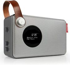 DAB+ Radio Blaupunkt Bluetooth NFC UKW MP3-IN Uhr Wecker Netz/Akku Mikrofon