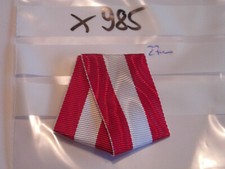 Ordensband Dänemark rot weiß