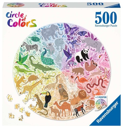 Ravensburger puzzle circle - puzzle, of