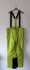 4F Herren Skihose Snowboardhose  – Größe 2XL – Membran Aqua Tech 8000, neongrün