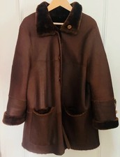 Marc Cain Lammfell Jacke /
