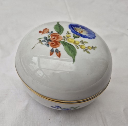 Meissen porzellan dose - dose, mit