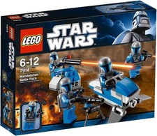 LEGO Star Wars Set 7914 Mandalorian Battle Pack - 100 % vollständig inkl. OBA