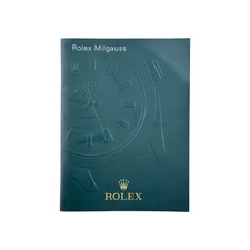 Rolex Milgauss Handbuch Anleitung booklet Italienisch Ref. 605.35 I - 1.2008