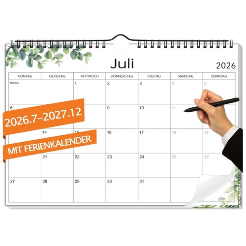 Wandkalender 2026 2027