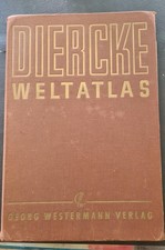 Diercke weltatlas 1957 - diercke, vintage