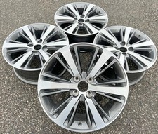 4 ORIGINAL 17" ALUFELGEN FELGEN PEUGEOT 208 C 9801532277 7x17 ET20 NEU FREIHAUS