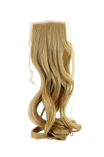 Haarteil zopf blond wellig - zopf,