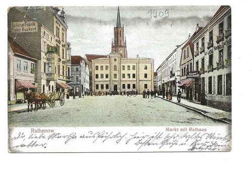 Rathenow markt mit - rathenow,