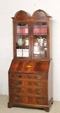 Schrank antik flammenmahagoni - schrank,