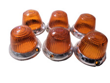 Hella Blinkerglas K12635 A2253 chrombed. Rand Messerschmitt TG500 Gogo Isar 1x