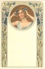 Künstler AK Jugendstil
