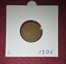 1 Cent 1906 USA „Indian Head Cent“ Copper (C)