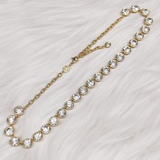 Swarovski ring tennis necklace - ring,