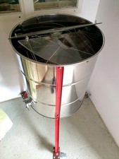 Vierwaben Motor Honigschleuder, 110 Watt, EDELSTAHL