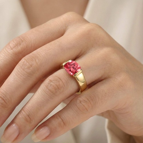 Rosa padparadscha saphir - rosa,