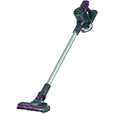 CLEANmaxx Akku-Hand- & Bodenstaubsauger 3-Fach-Filter System Anthrazit/Pink