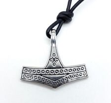  Anhänger Axt Ukko K4.9 Thorshammer Mjölnir Replik Thor Runen Edelstahl Wikinger