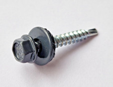 Trapezblech Schrauben Bohrschrauben selbstbohrend 6-kant graphitgrau RAL7024