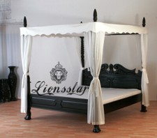 Himmelbett Mahagoniholz