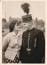 Vintage Foto Mann in Bergmann