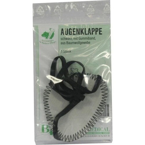Augenklappe oval mit - oval,